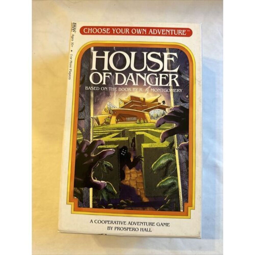 HOUSE of DANGER Choose Your Own Adventure Cooperative Game  100%‎ COMPLETE 2018